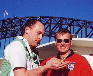 Brasshopper in Australia 2001
