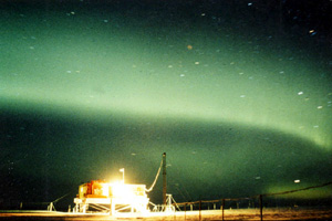 Aurora in Antarctic