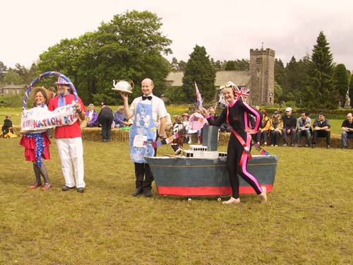 queens golden wedding celebrations in ravenstonedale