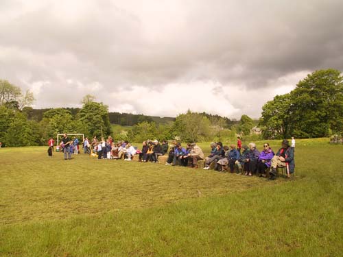 queens golden wedding celebrations in ravenstonedale