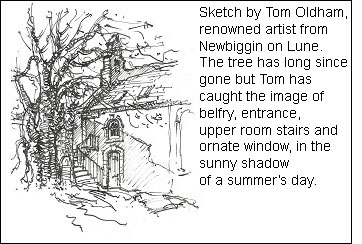 Tom Holden sketch of High Chapel