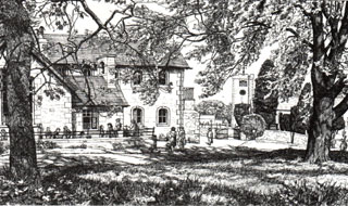Sketch by Caroline Metcalfe Gibson. Ravenstonedale Primary School 1991